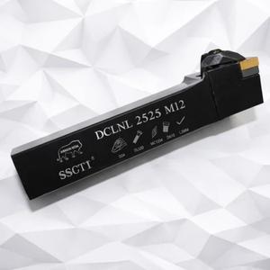DCLNL/ DCLNR 2525 M12 CNC ที่จับเครื่องมือกลึงภายนอกสำหรับเม็ดมีด CNMG 12 ความแม่นยำสูง - Product Image 1
