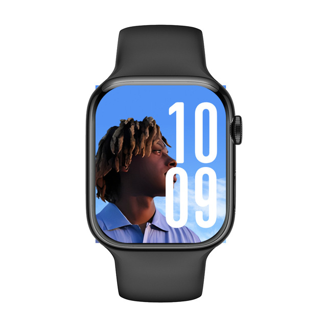 Carefully Selected Huaqiangbei S10 Smartwatch Square IPS Narrow Bezel Multi-functional Sports Health Tracking Dynamic Island