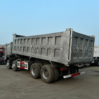 Китайский Подержанный самосвал Howo 8x4 с новыми деталями 371 420 л.с. емкостью 50 тонн, самосвал для строительства песка, самосвал для продажи