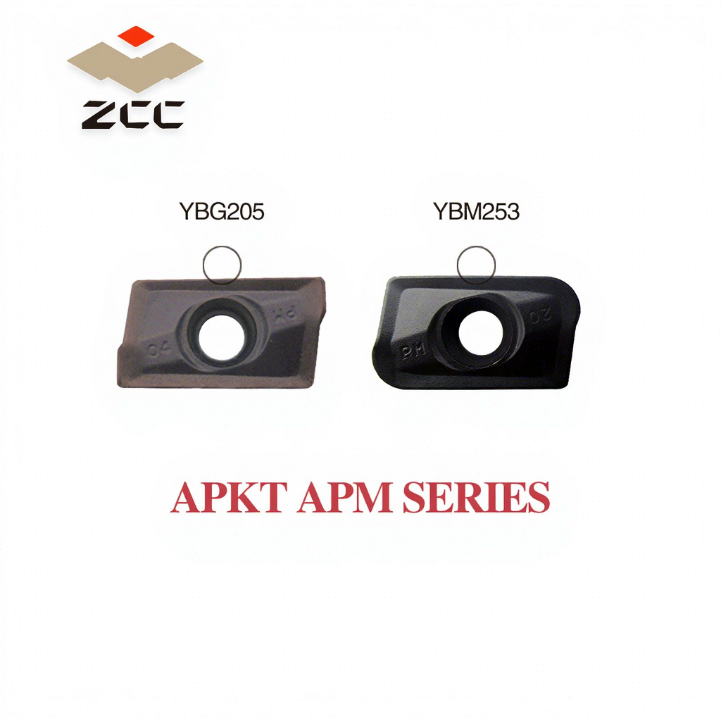 ZCC APKT YBM253 Carbide Inserts for CNC Turning Tools