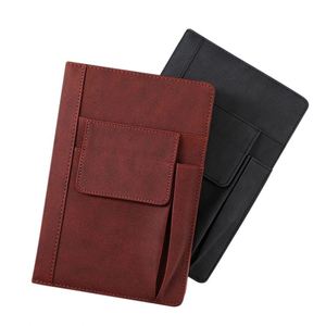 2026 Customized Logo Notebook Handmade Business Gift <b>Journal</b> Multi Pockets Wholesale Stationery Hot Selling Diary - Product Image 3