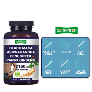 Bonbons OEM à la racine de maca, supplément énergétique de haute qualité pour hommes, bonbons à l'extrait de Panax Ginseng sans sucre pour hommes - Product Image 3