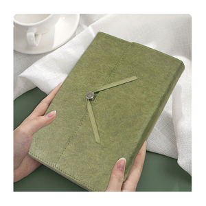 Cahier de notes personnalisé personnalisé avec bande <span class=keywords><strong>élastique</strong></span> cahier de notes avec stylo fabricant personnalisé cahier de couverture en cuir - Product Image 4