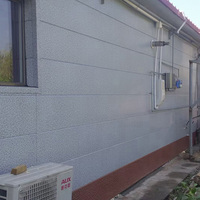 Panneau sandwich en acier isolé insonorisé 50 mm EPS, isolation en polyuréthane, panneau sandwich en mousse EPS pour murs et toitures