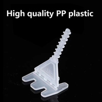 ZEBRA TOOLS Spin Doctor – Système de nivellement moderne pour carreaux en plastique, contrôle de la différence de hauteur, poteaux d'espacement filetés détachables
