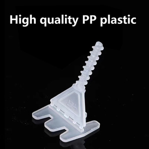 ZEBRA TOOLS Spin Doctor Modern Plastic Tile Accessories Lippage Control <strong>Leveling</strong> System Breakaway Threaded Spacer <strong>Posts</strong> <strong>Leveling</strong> - Product Image 3
