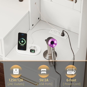 Meilleure vente 2025, <span class=keywords><strong>coiffeuse</strong></span> minimaliste, meuble multifonctionnel tout-en-un, <span class=keywords><strong>coiffeuse</strong></span> de chambre à coucher - Product Image 2