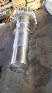 China brand DeYu factory <b>price</b> forged steel 42crmo large module transmission screw gear shaft - Product Image 3