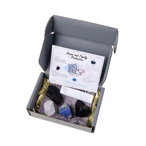 Kit de pierres brutes en cristal naturel : améthyste, citrine, <span class=keywords><strong>gypse</strong></span>, pierres semi-précieuses, baguette de yoga, <span class=keywords><strong>pierre</strong></span> de guérison, décoration en vrac - Product Image 5