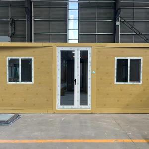 Mini maison conteneur préfabriquée pliable à aile unique, toit plat, personnalisable, de 10 pieds ou 15 pieds, pour studio mobile ou <span class=keywords><strong>appartement</strong></span> extensible - Product Image 6