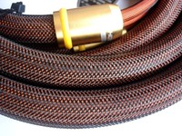 Chochoseal — câble pour haut-parleur hi-fi LB-5109 6N OCC, Audiophile, plaqué or 24K, prise banane, 2.5m, pas à monter (paire)