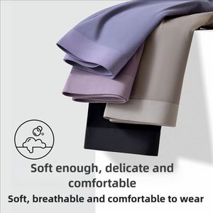 Ropa Interior Masculina de Algodón Puro, Ropa Interior sin Costuras, Ropa Interior Moderna Antibacteriana y Transpirable, Ropa Interior Ejecutiva de Alta Gama - Product Image 3