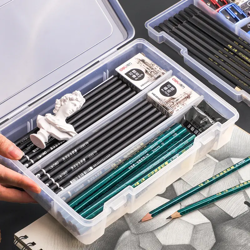 منتجات جديدة للتلوين للتلوين, مستلزمات رسم للطلاب ذات سعة كبيرة ، مجموعة رسم أقلام تلوين