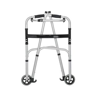 walking rollator <b>walker</b> mobility aids <b>disabled</b> for elderly adults seniors equipment stainless steel l-shaped safety bathroom - Product Image 3