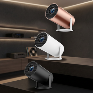 180 Degree Rotating Stand Smart Projector High Brightness 390 ANSI 720P for Home Cinema 28 - Product Image 3