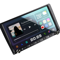Estéreo de coche Android de 9 pulgadas para REPRODUCTOR DE DVD con Carplay Bt habilitado WIFI DSP Multimedia Dashboard Colocación 1 año de garantía