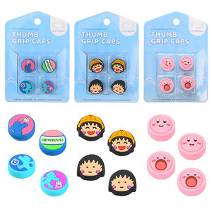 Tapas protectoras <span class=keywords><strong>de</strong></span> silicona 4 en 1 para el pulgar, cubierta para NS <span class=keywords><strong>Switch</strong></span> Joycon, accesorios para el controlador <span class=keywords><strong>de</strong></span> juego, otros accesorios para juegos - Product Image 2