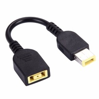 Adaptateur d'alimentation CC carré femelle vers trou rond, adapté aux connecteurs d'alimentation USB pour ordinateur Lenovo