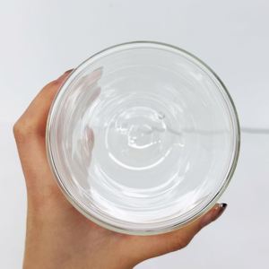 Tazas de Café Transparentes de Borosilicato de Alta Calidad, Preperforadas, de 15 oz, con Aislamiento Térmico, para Decorar con Purpurina, con Logotipo Personalizado - Product Image 4