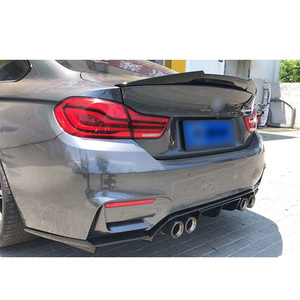 Chất Lượng Cao Phụ Kiện Xe Hơi Carbon Fiber Look V Phong Cách Tự Động Cơ Thể Sửa Đổi M3 Rear Lip Khuếch Tán Cho <span class=keywords><strong>BMW</strong></span> 3 Series <span class=keywords><strong>F30</strong></span> 2012-2019 - Product Image 5