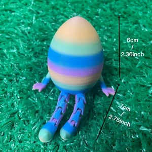 Estatua de Huevo de Pascua Impresa en 3D Personalizada, Juguete de Actividad Divertida para Niños, Servicios de Prototipado Rápido y Mecanizado - Product Image 6