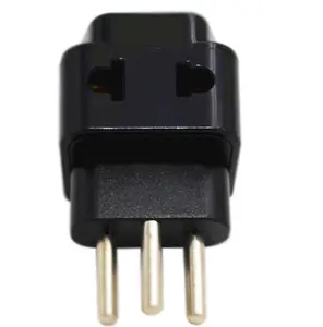 Hot selling Hot Universal to Italy Chile Adapter Plug with safety shutter italy plug adapter