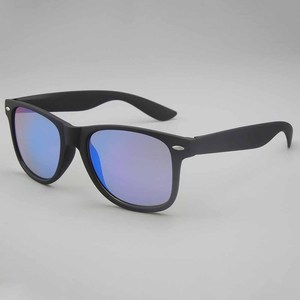 Wholesale UV400 CE Promotional <b>Sunglasses</b> <b>Yellow</b> Purple Mirror Coating Lenses Blue Red Outdoor Sun Shading Customizable Unisex - Product Image 3