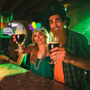Serre-tête brésilien à sequins pour Halloween, Mardi Gras, festivals et carnavals – Décoration <span class=keywords><strong>de</strong></span> tête pour fêtes - Product Image 6