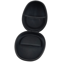 Étui pour casque d'écoute Oxford à coque rigide en EVA personnalisé avec fermeture éclair pochette de voyage étanche pour un rangement pratique et le transport d'accessoires