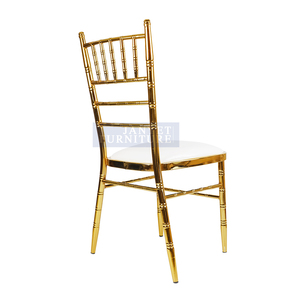 Luxe Événements De Mariage En Métal Or <span class=keywords><strong>Chiavari</strong></span> Chaises Pour La Fête - Product Image 3