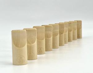 Benutzer definiertes Markenlogo 10mm Naturholz filter für Zigarren Manuelle Holz spitze im klassischen Stil für Geschenk handwerk - Product Image 3