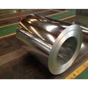 Espesor 0,15mm-2,0mm Bobina Gi Superficie de lentejuela regular Bobina galvanizada de acero GI - Product Image 1
