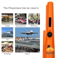 Détecteur de métaux Pro Pointing Pointeur GP-Pointer Gold Finder Détecteur de métaux Alarme statique avec bracelet