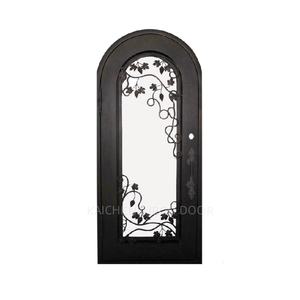 Custom French Security Front <strong>Door</strong>, Windproof Anti-burglar Exterior Entry <strong>Door</strong> for Home - Product Image 5