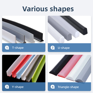 <span class=keywords><strong>Junta</strong></span> de Sellado Flexible de Silicona Ecológica Personalizable para Puertas de <span class=keywords><strong>Ducha</strong></span>, Impermeable, Resistente al Viento y al Sonido, Cortable - Product Image 4