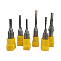 1/2 \ "Shank 12.7mm TCT tiga-seruling pemutus Chip disesuaikan ODM/OEM mata CNC pertukangan untuk kayu keras & MDF