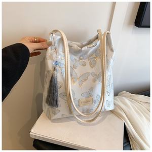 Nouveau sac seau à bandoulière unique de style chinois élégant et de grande capacité pour femme, style 2025, tendance - Product Image 5