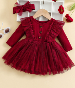 ベビーガール 春秋スタイルドレス 子供服 ベビーガールネットドレス 幼児・幼児向け - Product Image 5