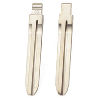 02 #   Lame de clé KD TOY43 vierge non coupée pour télécommande Keydiy Xhorse