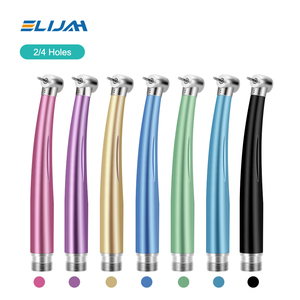 ELIJAH Promotion Pièce à main dentaire électrique haute vitesse 2/4 trous Rainbow Tête standard Intégration CNC Silencieuse 60 dB Roulement en céramique - Product Image 2