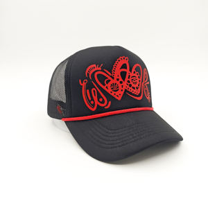 Casquette de camionneur en mousse personnalisée de haute qualité avec broderie sur mesure et corde, fabriquée par le fabricant - Product Image 5