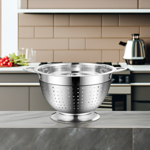ตะกร้าสะเด็ดน้ำสแตนเลสสำหรับห้องครัว - Product Image 3
