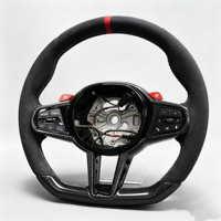 Volant sport en fibre de carbone et faux daim M Sport pour BMW CS Série G F30 G20 G22 G23 G26 G80 G81 G30 G32 G34 G36 M3 M4 M5 - Vente flash