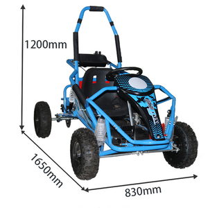 Kart Todoterreno Monoplaza de Cuatro Tiempos, <span class=keywords><strong>Auto</strong></span> de Derrape de Cuatro Ruedas, Motocicleta de Cuatro Ruedas, <span class=keywords><strong>Auto</strong></span> de Playa, Motor de 125cc - Product Image 4