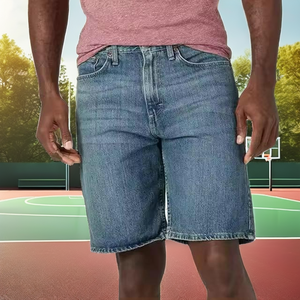 Offre Spéciale – Short de Sport Homme Personnalisable avec Logo, Taille Mi-Haute, en Tissu Non Tissé Respirant et Écologique (Polyester/Coton) pour Entraînement, Fitness et Course à Pied - Product Image 2