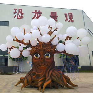Escultura <span class=keywords><strong>de</strong></span> fibra <span class=keywords><strong>de</strong></span> vidrio interior <span class=keywords><strong>de</strong></span> árbol parlante animado para niños <span class=keywords><strong>de</strong></span> acero para parque infantil público paseos <span class=keywords><strong>de</strong></span> Parque <span class=keywords><strong>de</strong></span> Atracciones hechos <span class=keywords><strong>de</strong></span> silicona - Product Image 4