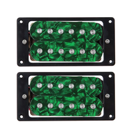 Micros de guitare électrique Alnico 5 Humbucker avec anneau noir pour pièces de guitare