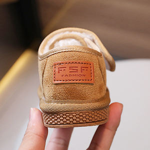 Yürüyor bebek çocuk ayakkabıları toptan moda ayak bileği kalınlaşmış çocuk kış ayakkabı kızlar yeni tasarım rahat erkek kar botları - Product Image 5