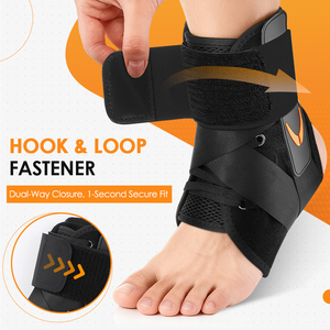 Penyangga Pergelangan Kaki untuk Olahraga Basket, Pelindung Kaki, Penyangga Cedera Keseleo, Pembalut Kaki, Penyangga Pergelangan Kaki untuk Kaki Jatuh, Penstabil Pergelangan Kaki - Product Image 3