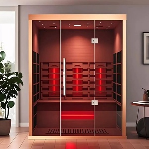 <span class=keywords><strong>Sauna</strong></span> per Casa a <span class=keywords><strong>Infrarossi</strong></span> a Spettro Completo per 2 Persone, in Legno di Cedro Canadese, <span class=keywords><strong>Sauna</strong></span> <span class=keywords><strong>Finlandese</strong></span> da Interno - Product Image 1
